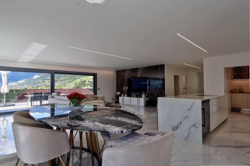 Chandolin-près-Savièse | Villa contemporaine d'exception avec grande terrasse panoramique (6)