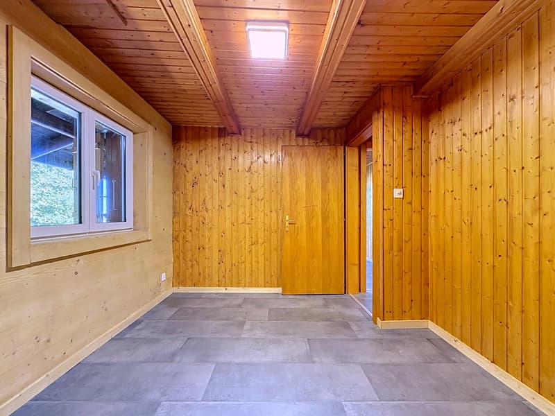 Chalet en rondins sur les hauteurs de Choëx (12)