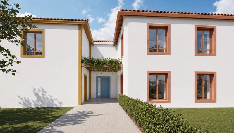Charrat | Sublime projet de 4 villas, cadre calme entre plaine et vignoble (1)