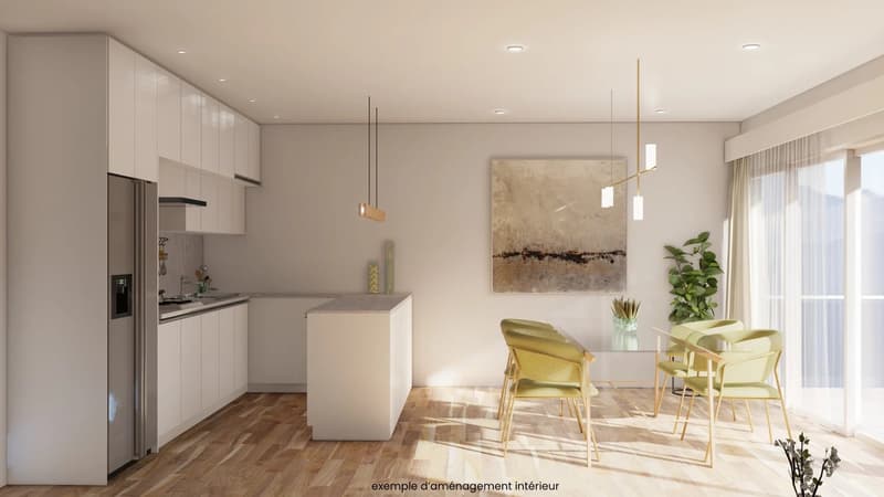 Savièse | Appartement de 3.5 pièces avec terrasse au coeur de St-Germain (5)