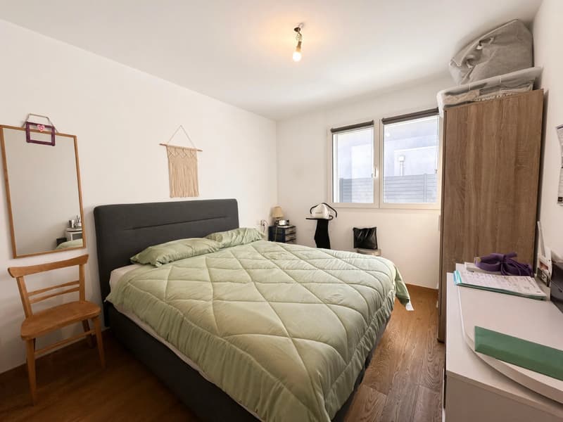 Collombey | Maison contemporaine de deux appartements avec terrasses et accès piscine (3)