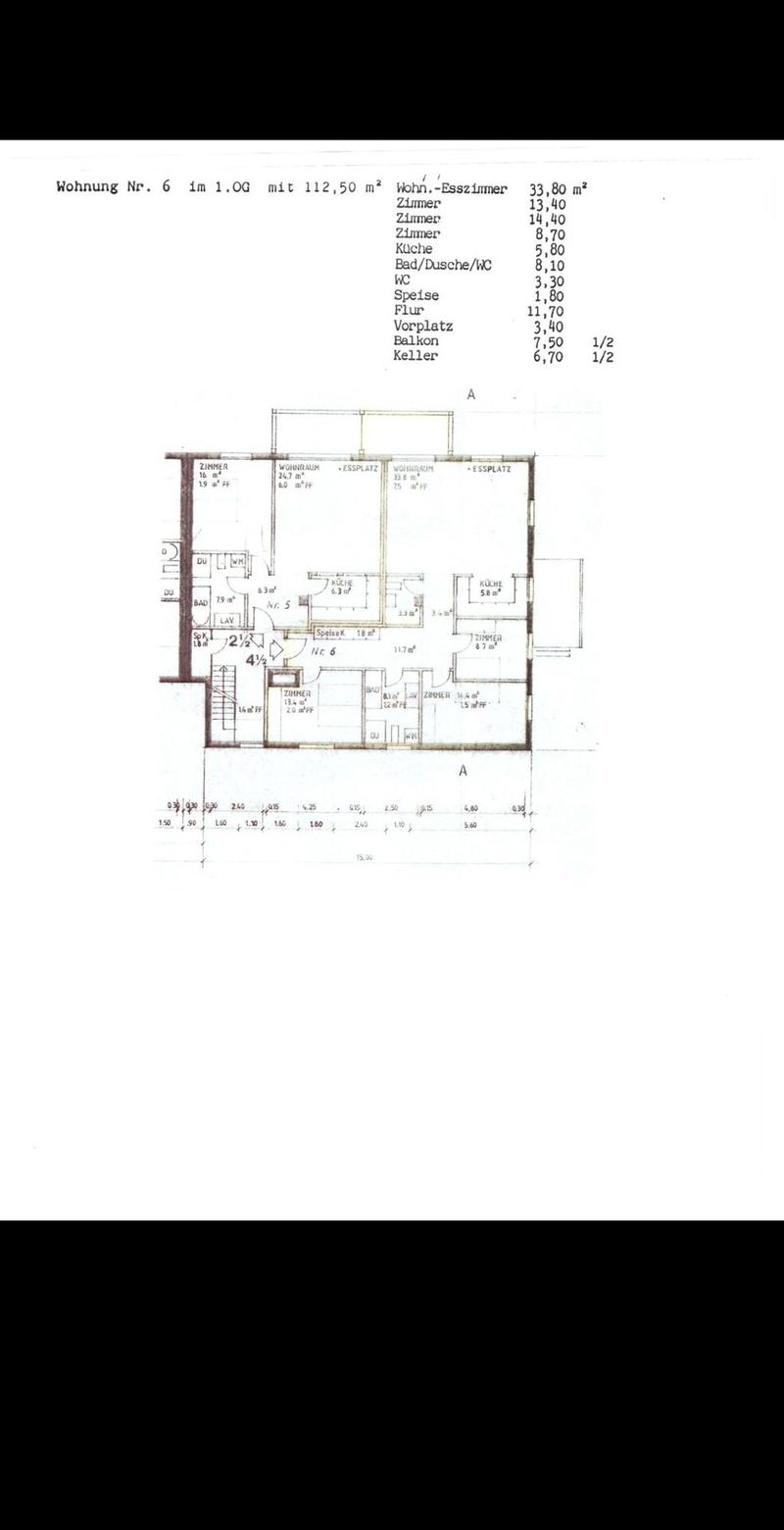 Grundriss Whg. 6