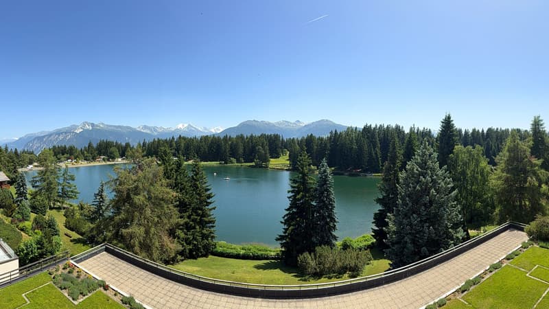 Vue panoramique depuis la terrasse
