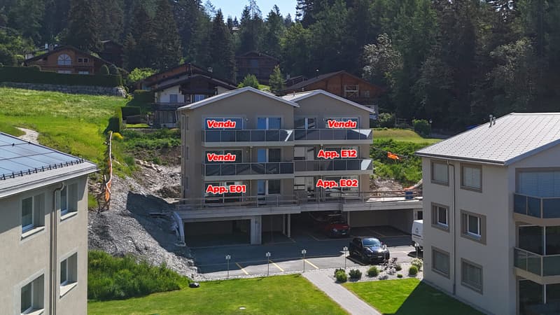 Appartements encore disponibles - Frâne E / Apartments still available - Frâne E / Appartamenti ancora disponibili - Frâne E