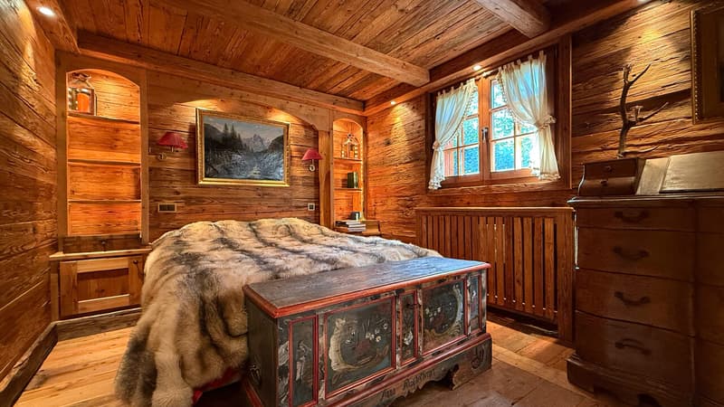 Chambre 4 - Rez supérieur / Room 4 - Upper level / Camera da letto 4 - Piano terra superiore