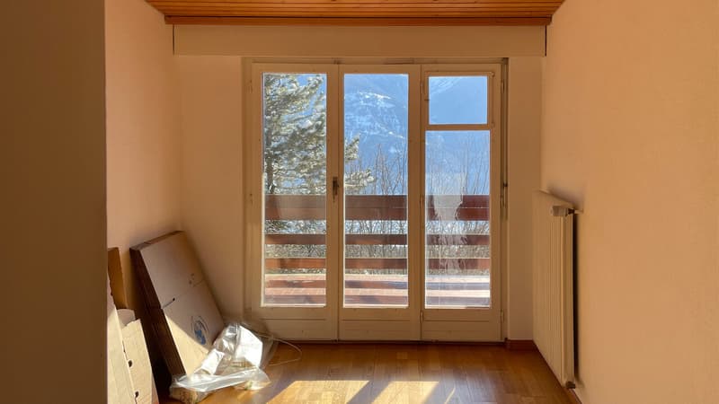 Autre chambre avec vue Sud / Other room with south view / Altra camera con vista a sud
