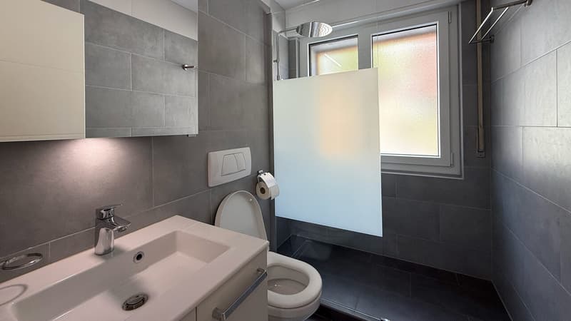 Chambre 2 - Salle de douche / Bedroom 2 - Shower room / Camera da letto 2 - Bagno con doccia