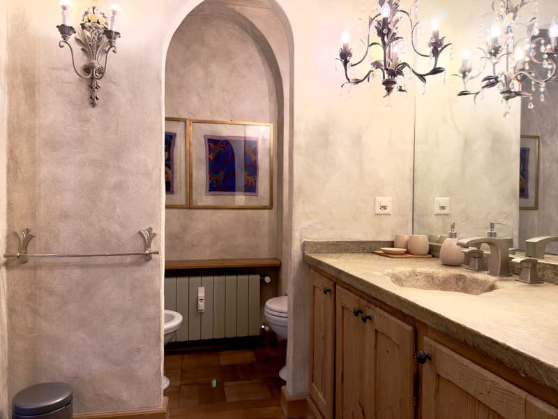 Salle de douches en suite / En suite shower room / Sala docce en suite