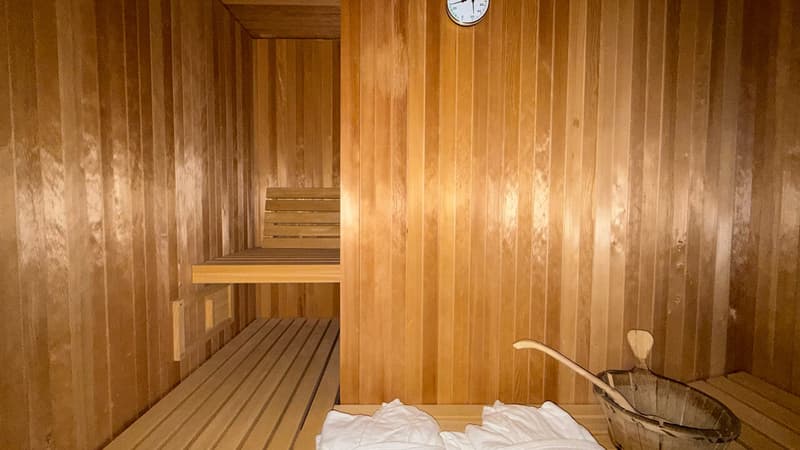 Chambre 1 - Sauna / Room 1 - Sauna / Camera da letto 1 - Sauna