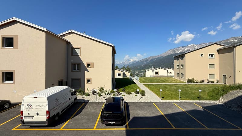 Vue depuis le balcon - Appartement E02 / View from the balcony - Apartment E02 / Vista dal balcone - Appartamento E02
