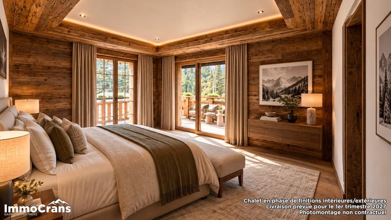Chalet Les Lutins - Chambre double