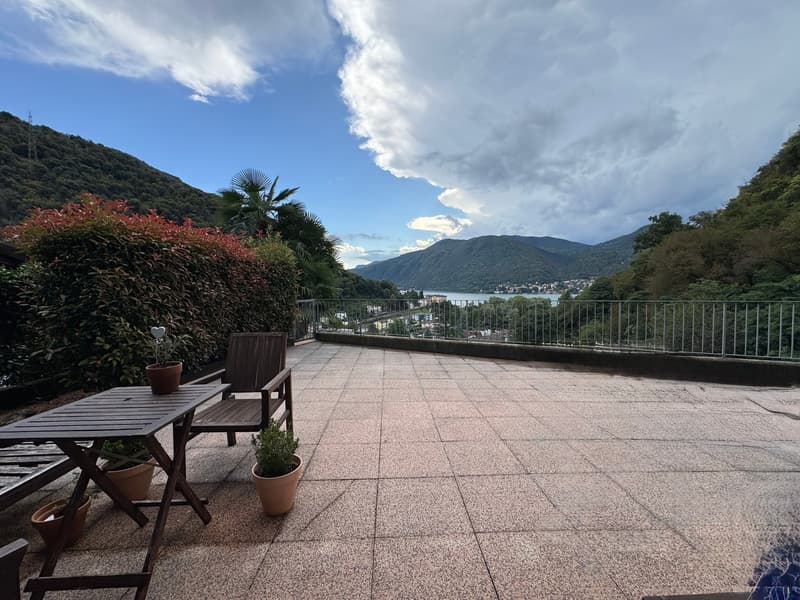 Casa con vista panoramica a Lugano-Figino (9)