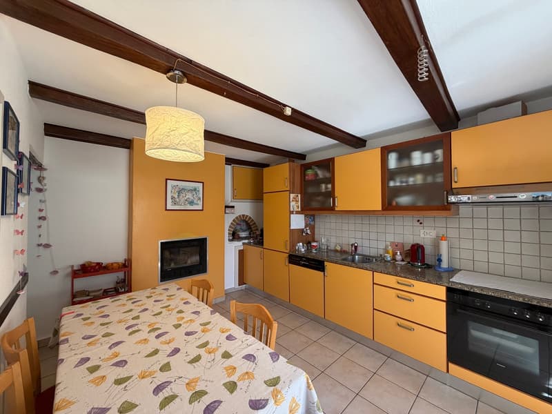 Grande casa da nucleo 4.5 loc. con giardino a Breno Alto Malcantone (4)