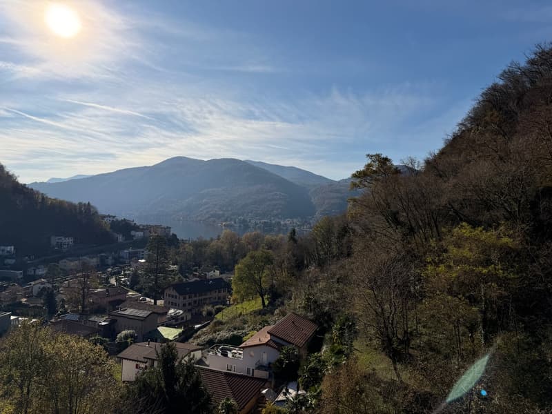 Casa con vista lago a Lugano-Figino / Haus mit Seeblick in Lugano-Figino (16)