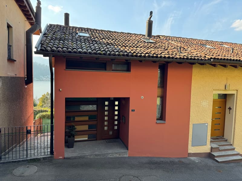 Casa con vista lago Collina d'Oro Carabietta anche SECONDA RESIDENZA (8)