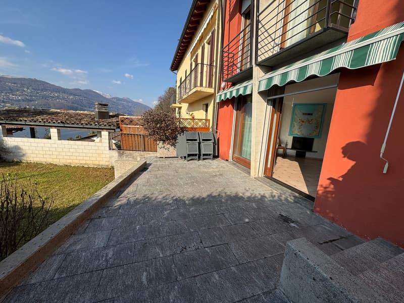 Casa con vista lago Collina d'Oro Carabietta anche SECONDA RESIDENZA (9)