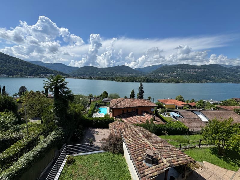 Casa con vista lago Collina d'Oro Carabietta anche SECONDA RESIDENZA (1)