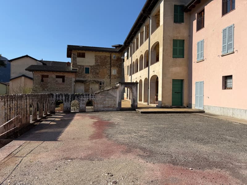 Grande appartamento duplex di 4.5 locali in casa storica a Barbengo (15)