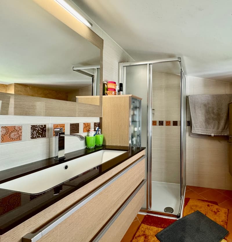 Casa 5.5 locali e un monolocale affittato nel nucleo di Biasca (8)