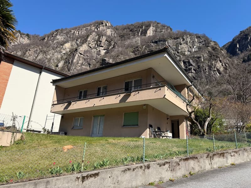 Casa bifamiliare 5.5 e 3.5 indipendente con giardino e box a Bodio (16)
