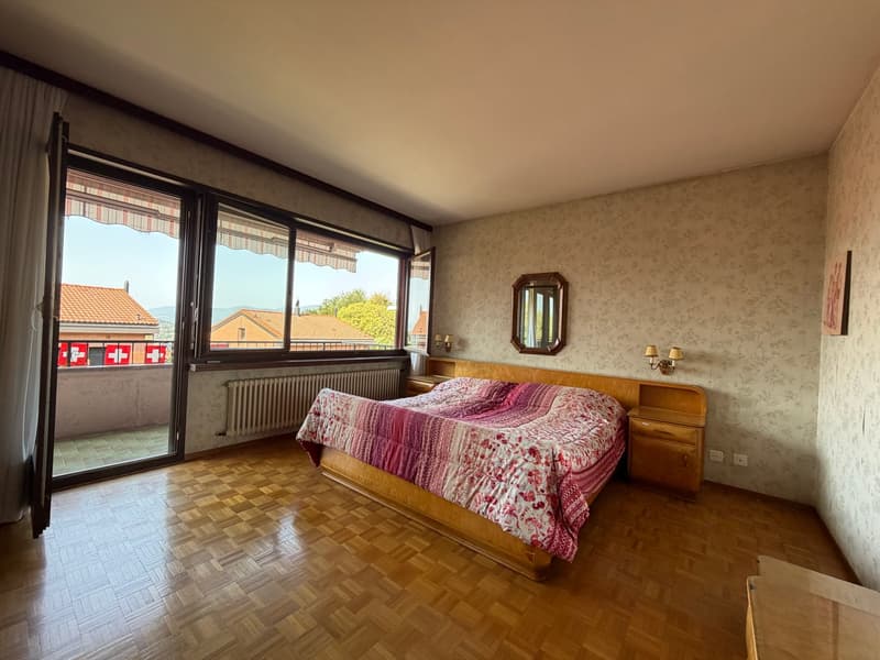 Grande villa signorile anni 70 di 7.5 locali con piscina a Lugano Cadro (11)