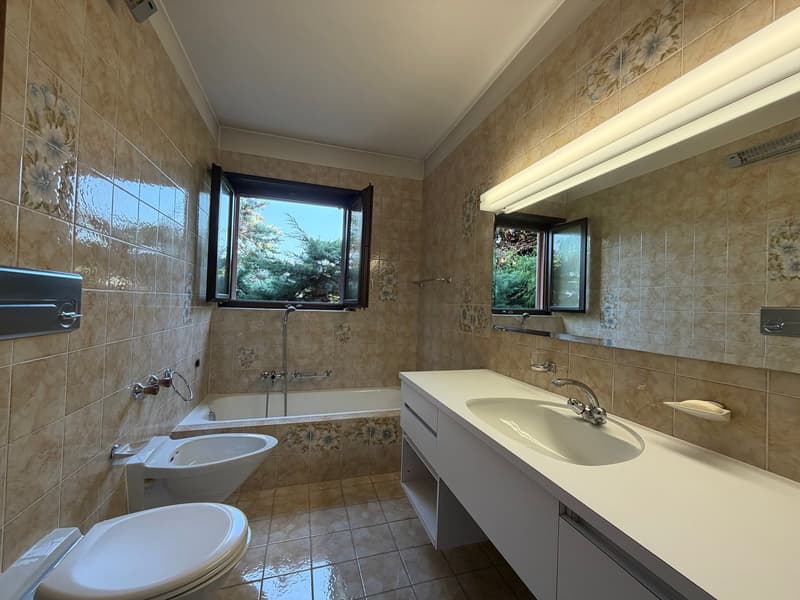 Grande villa signorile anni 70 di 7.5 locali con piscina a Lugano Cadro (12)