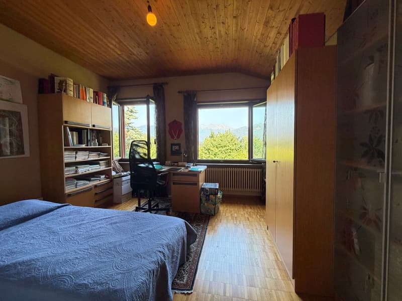Grande villa signorile anni 70 di 7.5 locali con piscina a Lugano Cadro (10)