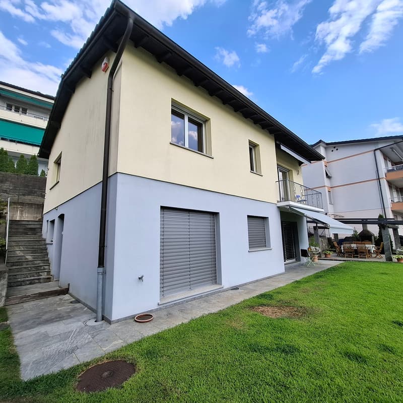 Incantevole casa unifamiliare 4.5 con vista lago a Bissone (16)