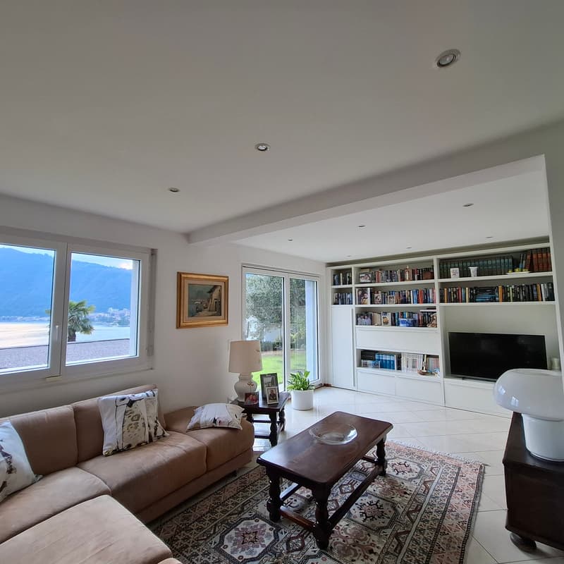 Incantevole casa unifamiliare 4.5 con vista lago a Bissone (7)