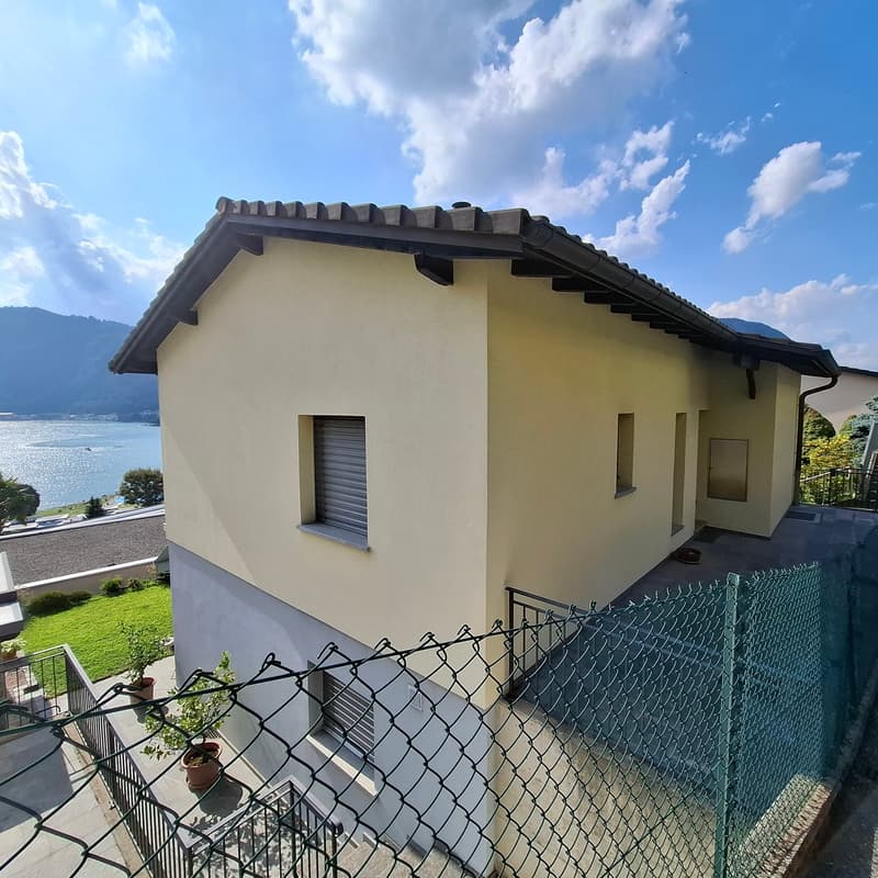 Incantevole casa unifamiliare 4.5 con vista lago a Bissone (18)
