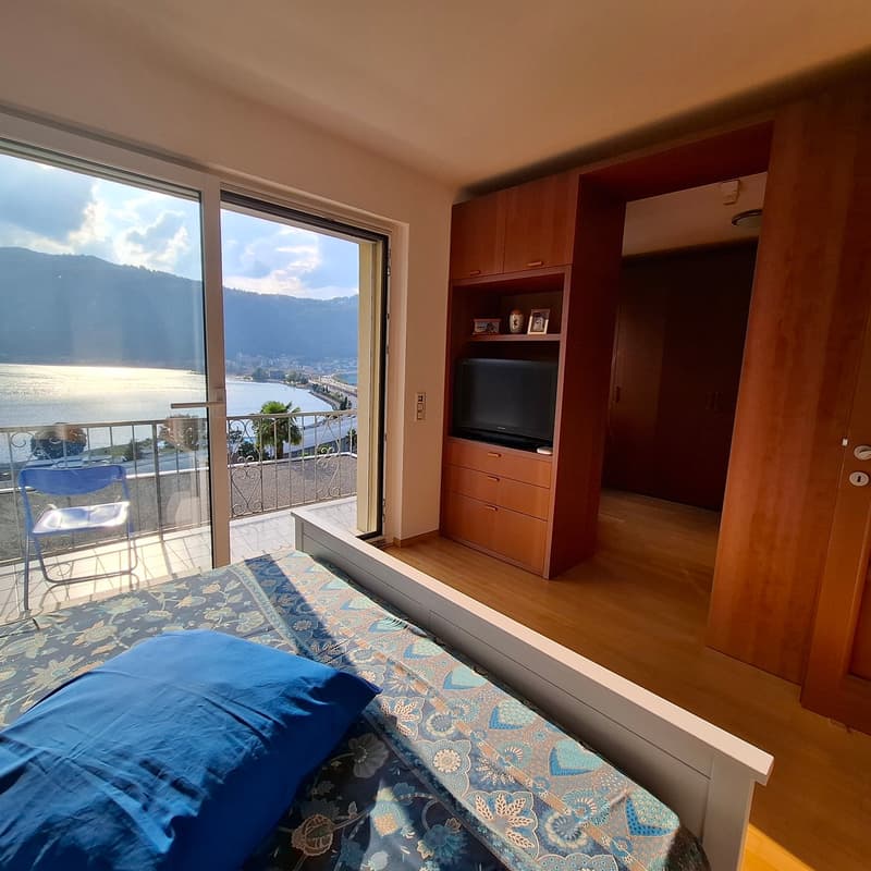 Incantevole casa unifamiliare 4.5 con vista lago a Bissone (10)