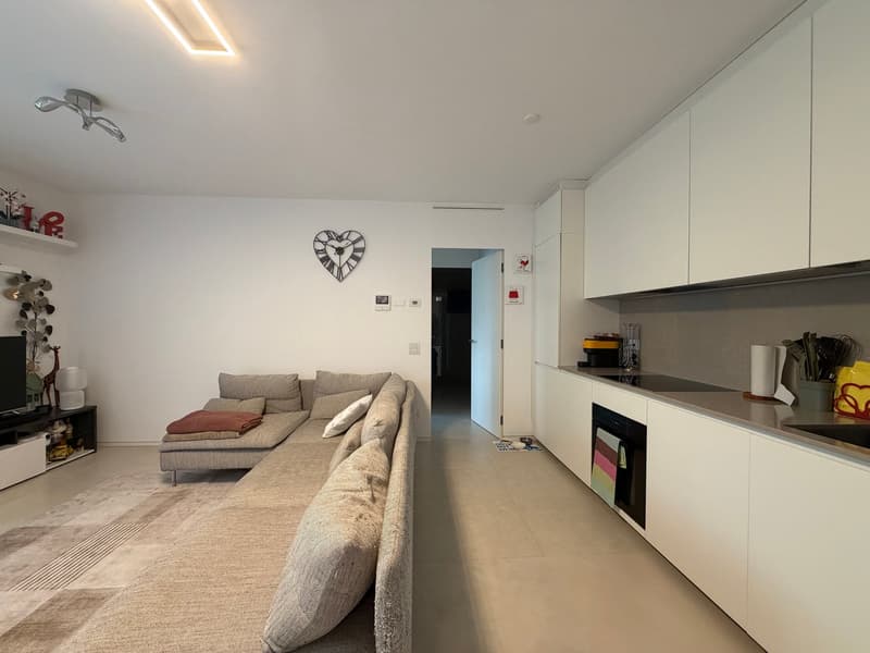 Moderno appartamento 2.5 loc. con giardino e piscina a Breganzona (4)
