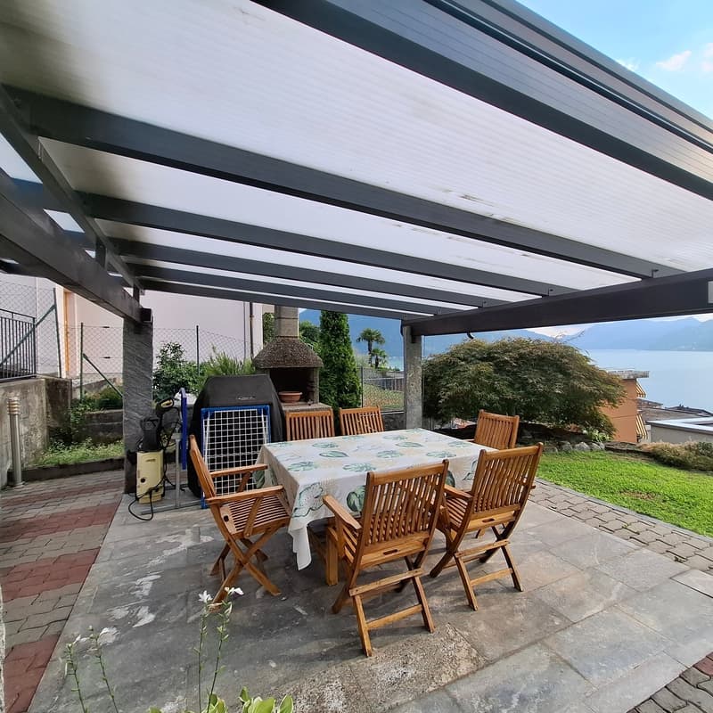 Incantevole casa unifamiliare 4.5 con vista lago a Bissone (14)