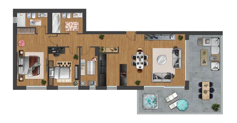Nuova Residenza TORRETTA - stabile A - Bellinzona / ULTIMO APPARTAMENTO ! (1)
