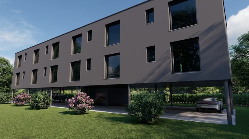 NUOVA PALAZZINA DI SOLI 4 APPARTAMENTI - MONTE CARASSO / prossima edificazione (8)