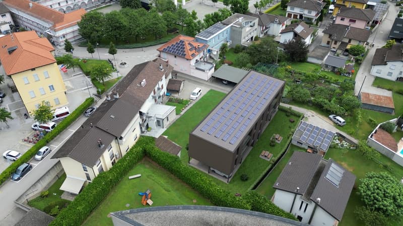 NUOVA PALAZZINA DI SOLI 4 APPARTAMENTI - MONTE CARASSO / prossima edificazione (3)