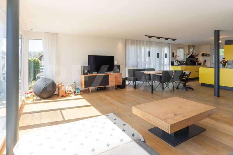 Wohnen im Grünen: 4½Zimmer-Doppelhaushälfte für Familien (2)