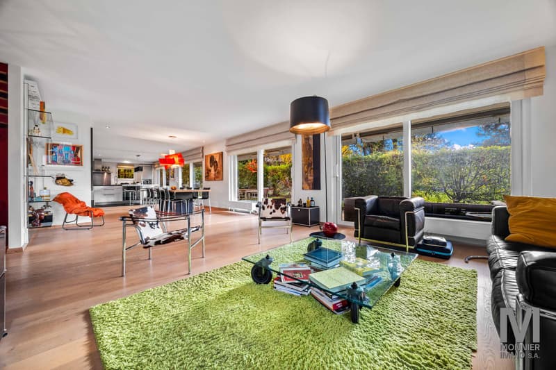 Magnifique duplex de 7.5 pièces avec terrasse et jardin privatif à Pully (6)