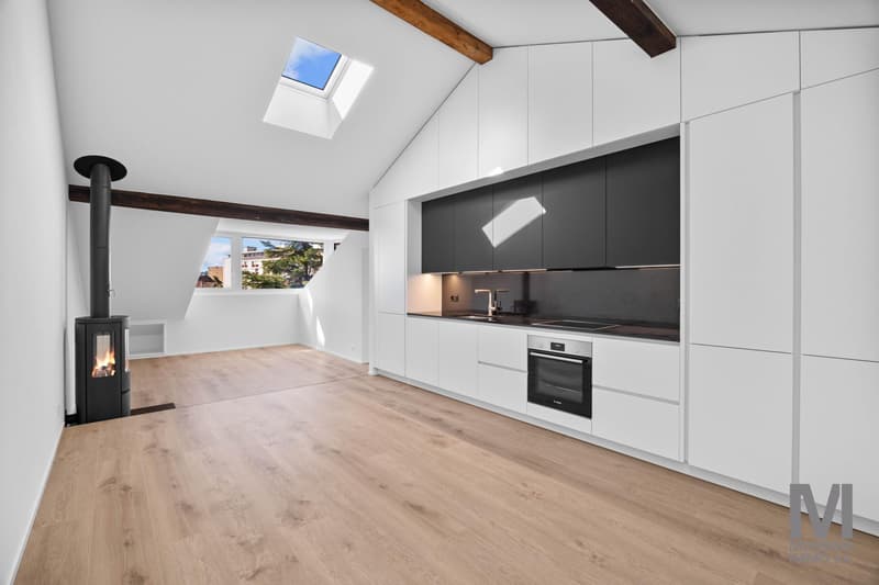 Appartement de 3.5 pièces en attique entièrement rénové (2)