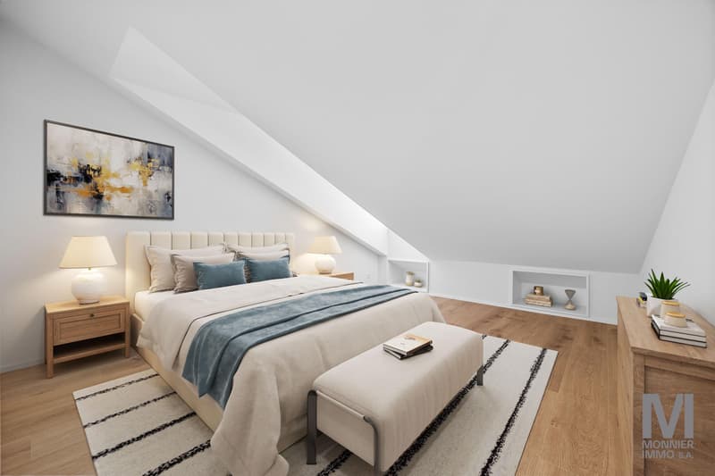 Appartement de 3.5 pièces en attique entièrement rénové (4)