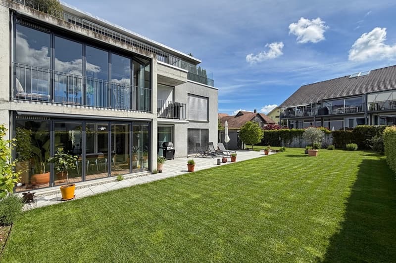 grosszügige 4.5- bis 5.5-Zimmer-Wohnung mit einem grossen Gartenbereich (2)