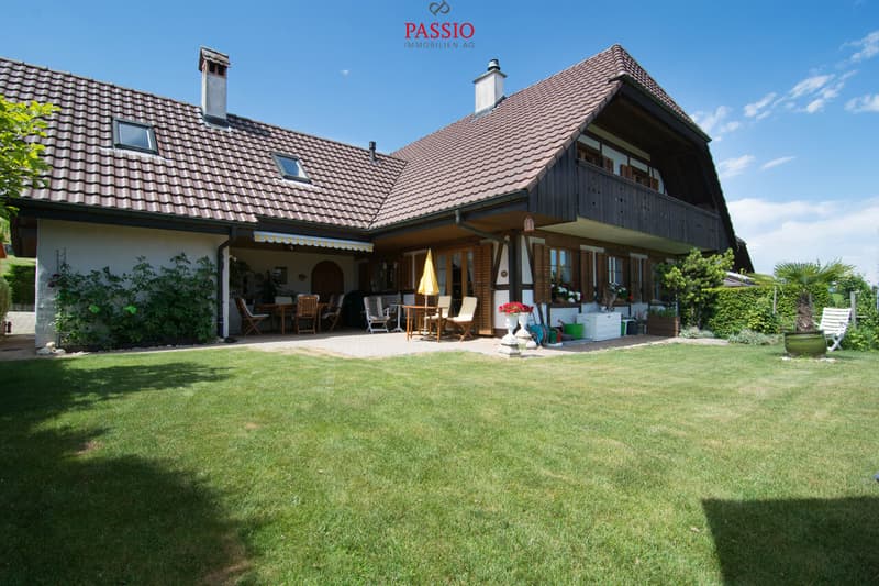Large 8.5-room house with Alpine view and garden idyll (2)