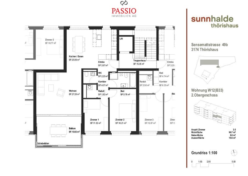 Appartamento di 3,5 locali in costruzione nuova con design d'interni moderno (3)