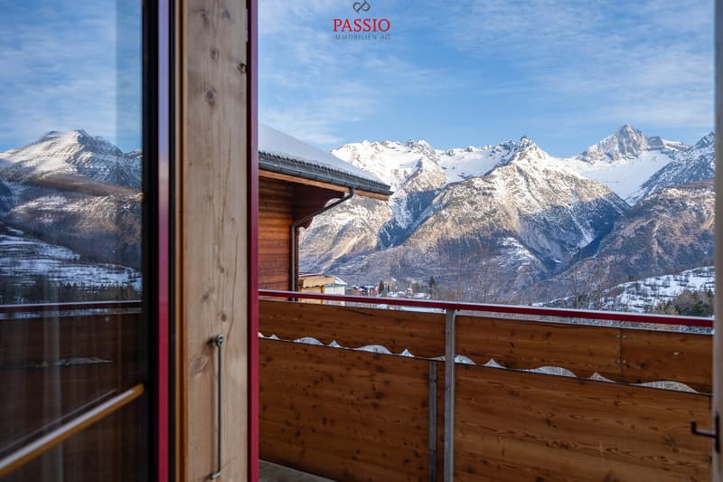 Maison en bois de mélèze alpine 6,5 pièces avec vue fantastique sur les montagnes (2)