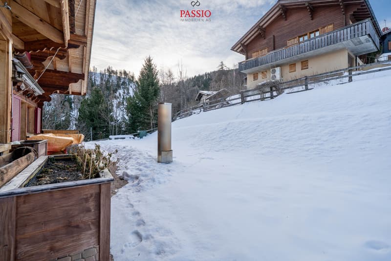 Maison en bois de mélèze alpine 6,5 pièces avec vue fantastique sur les montagnes (13)