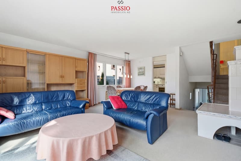 Familienfreundliches 4.5-Zimmer Reiheneckhaus mit grossem Garten (6)