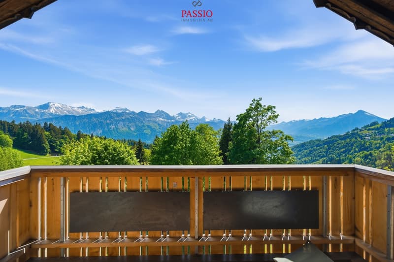 Wohnen über dem Thunersee - 5.5-Zimmerwohnung mit traumhafter Aussicht (2)