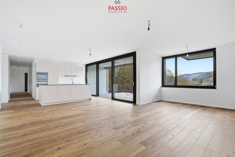 Exklusive 5.5-Zimmer Neubau-Parterrewohnung mit hochwertigem Ausbau (1)