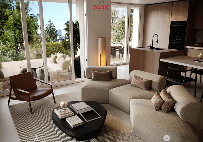 3.5-Zimmer-Erdgeschosswohnung - Modern wohnen mit grossem Sitzplatz (4)