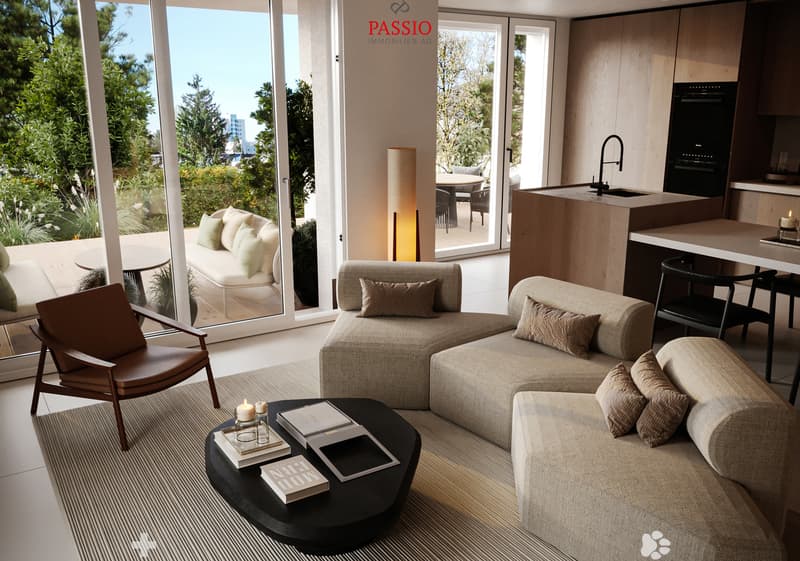 3.5-Zimmer-EG-Wohnung - Modern wohnen mit 62.3m² privater Gartenfläche (5)